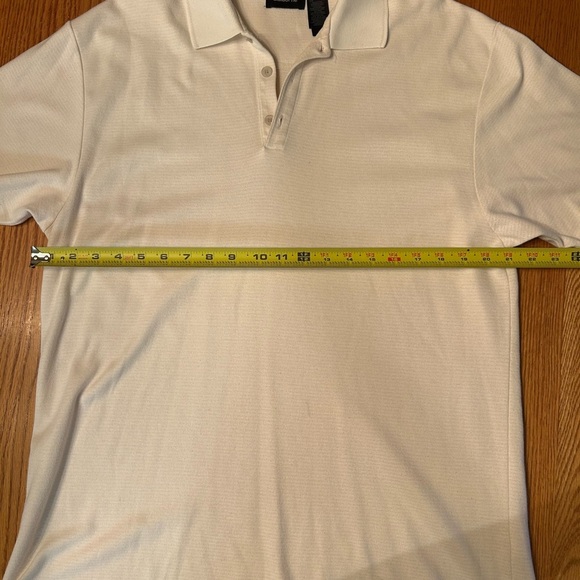 Claiborne Mens Polo Shirts Size XL Color Ivory Short Sleeve - Picture 5 of 5